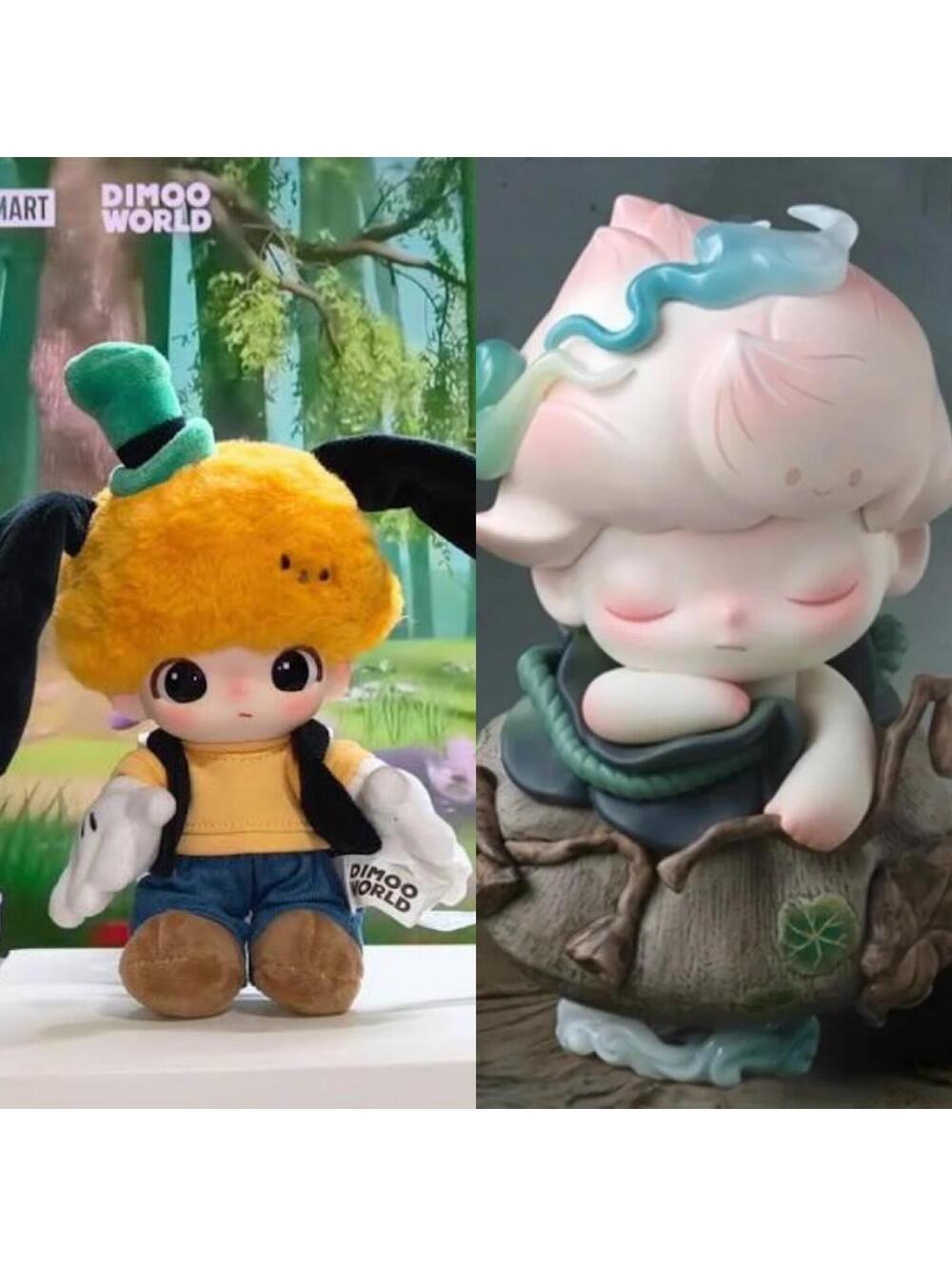 Confirmed • Pop Mart Dimoo Figure & Plush Bundle of 2